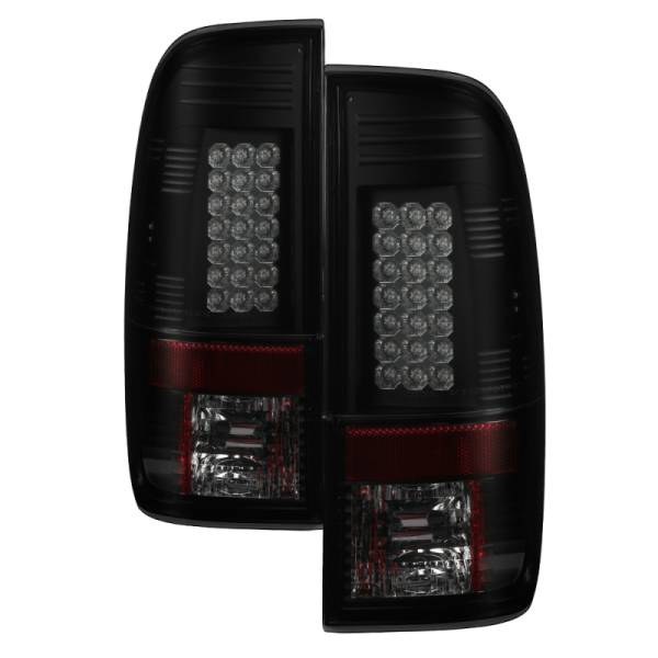 SPYDER - SPYDER 08-16 Ford Super Duty LED Tail Lights Black Smoke ALT-YD-FS07-LED-BSM - 5083296