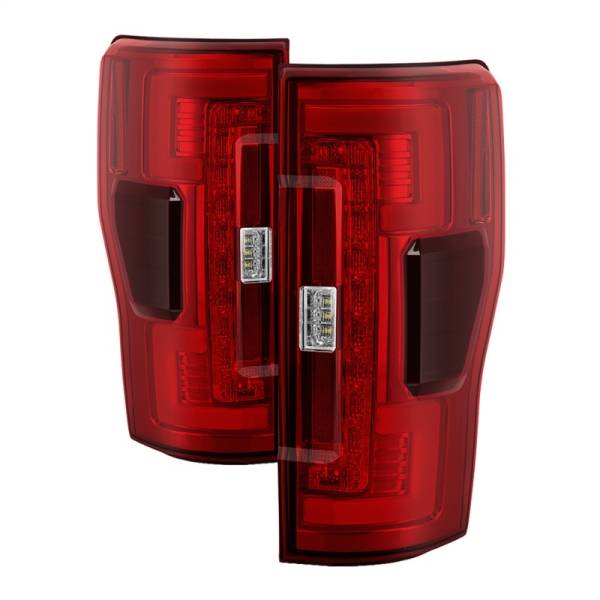 SPYDER - SPYDER 17-18 Ford F-250 Super Duty (Excl LED Models) LED Tail Lights -Red Clr (ALT-YD-FS17-LED-RC) - 5085603