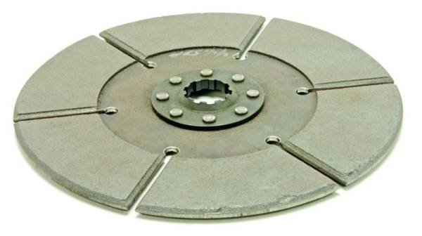 McLeod Racing - McLeod Racing Disc Sintered Iron Lcf 8inX1-1/8X26 Spline Sld Hub 8 Riv .330 Thick - 5001-07