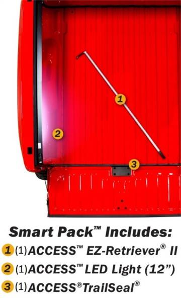 Access - Access Accessories SMART Pack (EZ-Retriever II Truck Bed LED Light and Trailseal) - 80077