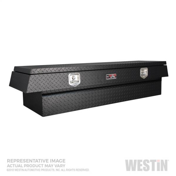 Westin - Westin/Brute High Cap 72in Stake Bed Contractor TopSider w/ Base Drawers - Textured Black - 80-TB400-72-BD-BT