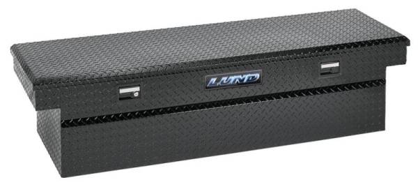 LUND - LUND Universal Aluminum Single Lid HD 28 Cross Bed Box - Black - 79307