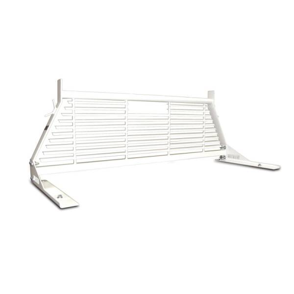 Westin - Westin 1999-2018 Toyota/GMC/Chevrolet/Ford Silverado/Sierra 1500/2500/3500 HD Headache Rack - White - 57-8023