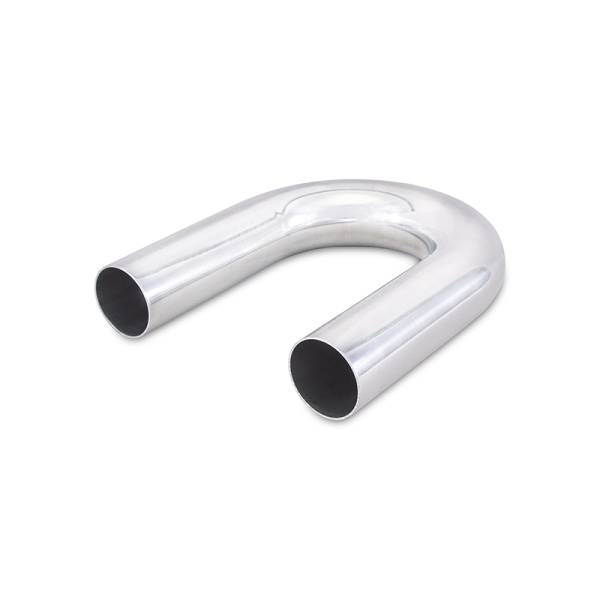 Mishimoto - Mishimoto Universal Aluminum Intercooler Tubing 2.5in. OD - 180 Degree Bend - MMICP-AL-251