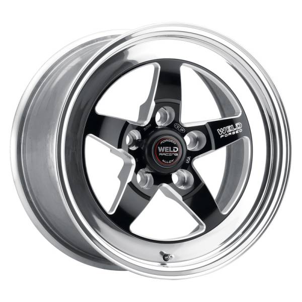 Weld - Weld S71 15x11.33 / 5x4.5 BP / 6.5in. BS Black Wheel (Low Pad) - Non-Beadlock - 71LB-511A65A