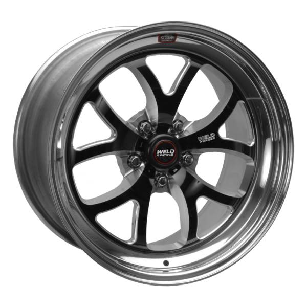 Weld - Weld S76 18x10.5 / 5x4.5 BP / 7.1in. BS Black Wheel (High Pad) - Non-Beadlock - 76HB8105A71A