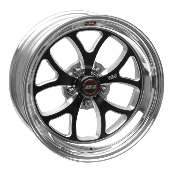 Weld - Weld S76 17x5 / 5x4.75 BP / 2.9in. BS Black Wheel (Low Pad) - Non-Beadlock - 76LB7050B30A