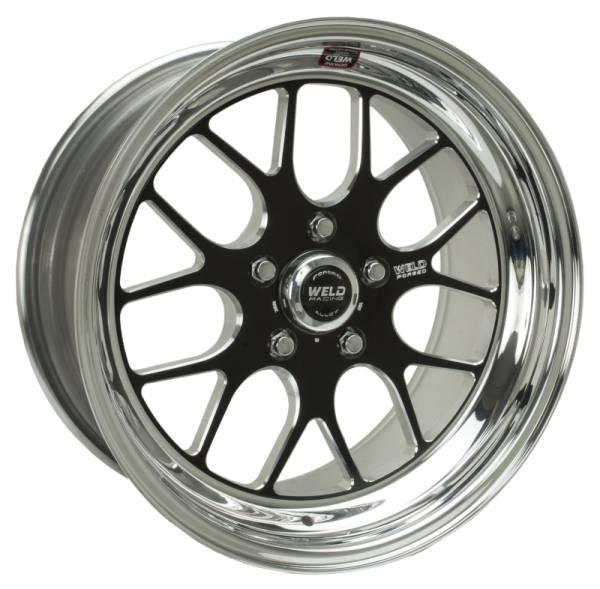 Weld - Weld S77 18x11.5 / 5x4.75 BP / 3.7in. BS Black Wheel (Low Pad) - Non-Beadlock - 77LB8115B37A
