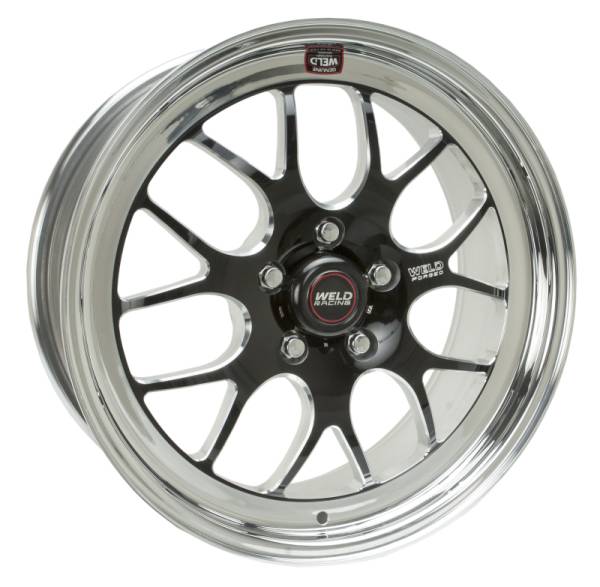 Weld - Weld S77 18x11.5 / 5x4.75 BP / 4.2in. BS Black Wheel (Medium Pad) - Non-Beadlock - 77MB8115B42A