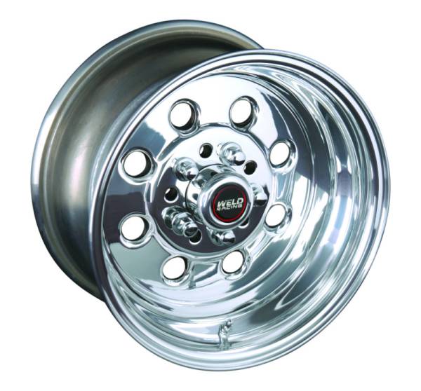 Weld - Weld Draglite 15x6 / 5x4.5 & 5x4.75 BP / 4.5in. BS Polished Wheel - Non-Beadlock - 90-56348