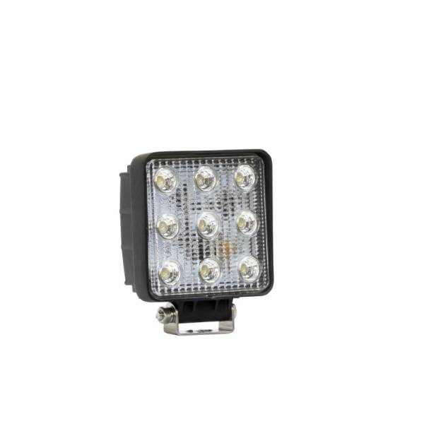 Westin - Westin LED Work Utility Light Square 4.6 inch x 5.3 inch Flood w/3W Epistar - Black - 09-12211B