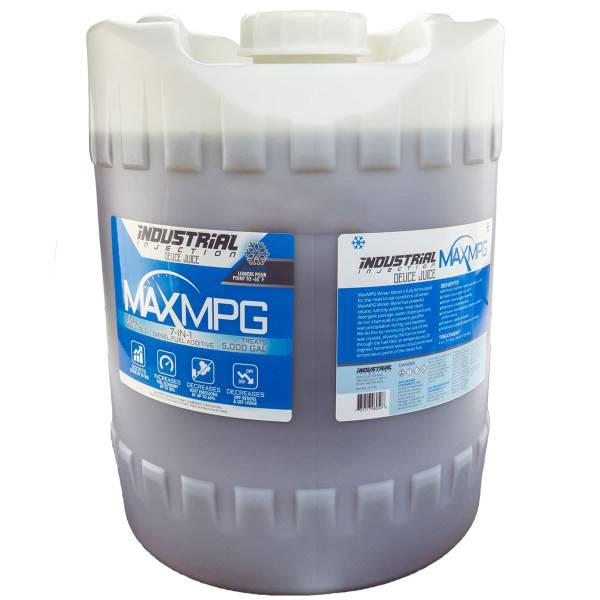 Industrial Injection - Industrial Injection MaxMPG Winter Deuce Juice Additive 5 Gallon Container Industrial Injection - 151116