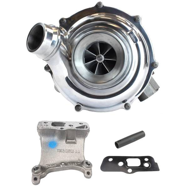 Industrial Injection - Industrial Injection Ford XR1 Turbo Kit For 15-16 6.7L Power Stroke With Pedestal Industrial Injection - 32E103-XR1