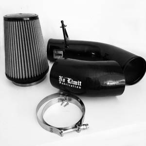 No Limit Fabrication 6.7 Cold Air Intake Black Dry Filter 2017-Present - 67CAIBD17