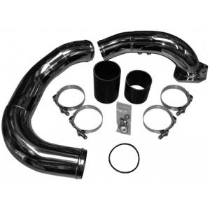 No Limit Fabrication 6.4 Coldside Kit 08-10 Ford Super Duty Power Stroke Stainless Raw - 64RCSK