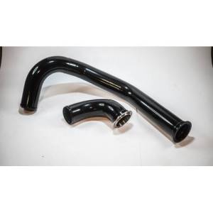 No Limit Fabrication Super Duty Intercooler Pipe 6.4 Hot Pipe Black For 08-10 Super Duty - 64BHP