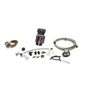 Nitrous Express Diesel Stage 2 Boost Cooler™ Water-Methanol Injection Kit Universal (Stainless Steel Braided Line 4AN Fittings) - SNO-450-BRD-T