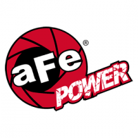 aFe - aFe Atlas 5in DPF-Back Aluminized Steel Exh Sys, Ford Diesel Trucks 08-10 V8-6.4L (td) Black tip - 49-03054-B