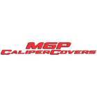 MGP - MGP 4 Caliper Covers Engraved Front & Rear Raptor Red finish silver ch - 10219SRPTRD