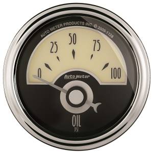 AutoMeter 2-1/16in. OIL PRESSURE,  0-100 PSI - 1126