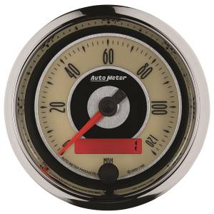 AutoMeter 3-3/8in. SPEEDOMETER,  0-120 MPH - 1186