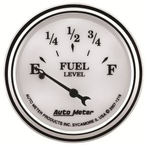 AutoMeter 2-1/16in. FUEL LEVEL,  240-33 O - 1216