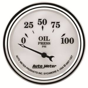 AutoMeter 2-1/16in. OIL PRESSURE,  0-100 PSI - 1227