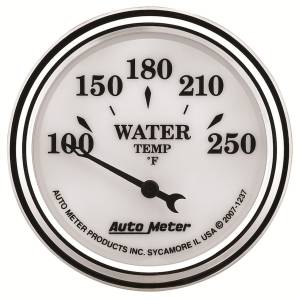 AutoMeter - AutoMeter 2-1/16in. WATER TEMPERATURE,  100-250 deg.F - 1237 - Image 1