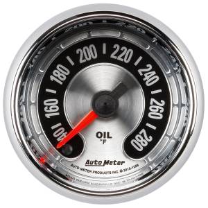 AutoMeter 2-1/16in. OIL PRESSURE,  140-280 deg.F - 1256