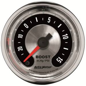 AutoMeter 2-1/16in. BOOST/VACUUM,  30 IN HG/15 PSI - 1258