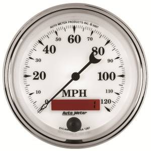 AutoMeter - AutoMeter 3-3/8in. SPEEDOMETER,  0-120 MPH - 1287 - Image 1