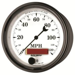 AutoMeter - AutoMeter 3-3/8in. SPEEDOMETER,  0-120 MPH - 1287 - Image 3