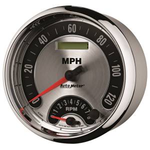 AutoMeter - AutoMeter 5in. TACHOMETER/SPEEDOMETER COMBO,  8K RPM/120 MPH - 1295 - Image 2