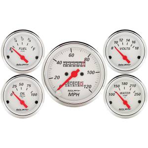 AutoMeter - AutoMeter 5 PC. GAUGE KIT,  3-1/8in./2-1/16in. - 1300 - Image 1