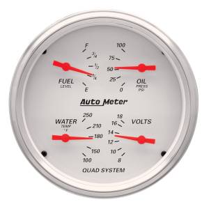 AutoMeter - AutoMeter 2 PC. GAUGE KIT,  5in. QUAD/SPEEDOMETER - 1303 - Image 6