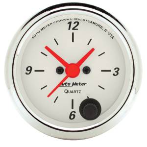 AutoMeter 2-1/16in. CLOCK,  12 HOUR - 1385