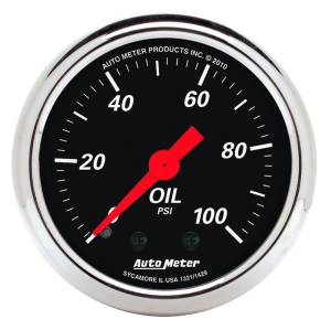 AutoMeter 2-1/16in. OIL PRESSURE,  0-100 PSI - 1429