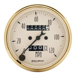 AutoMeter 3-1/8in. SPEEDOMETER,  0-120 MPH - 1593