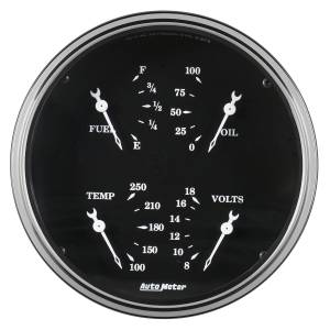 AutoMeter 5in. QUAD GAUGE,  240-33 O - 1710