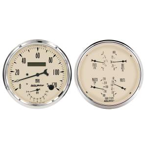 AutoMeter 2 PC. GAUGE KIT,  5in. QUAD/TACH/SPEEDO - 1852