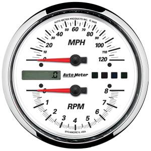 AutoMeter 5in. DIRECT FIT TACHOMETER/SPEEDOMETER COMBO,  8K RPM/120 MPH - 19467