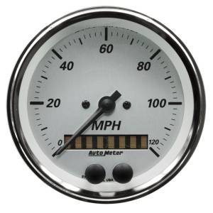 AutoMeter 3-3/8in. GPS SPEEDOMETER,  0-120 MPH - 1949