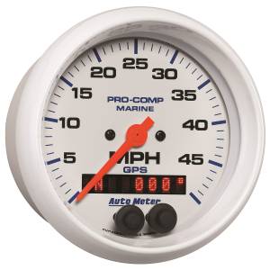 AutoMeter - AutoMeter 3-3/8in. GPS SPEEDOMETER,  0-50 MPH - 200635 - Image 3