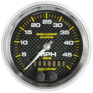 AutoMeter 3-3/8in. GPS SPEEDOMETER,  0-50 MPH - 200635-40