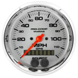 AutoMeter 3-3/8in. GPS SPEEDOMETER,  0-120 MPH - 200637-35