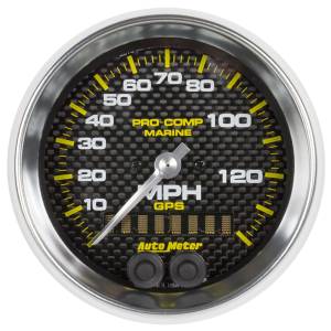 AutoMeter 3-3/8in. GPS SPEEDOMETER,  0-140 MPH - 200638-40