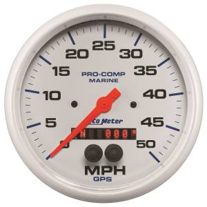 AutoMeter - AutoMeter 5in. GPS SPEEDOMETER,  0-50 MPH - 200644 - Image 1