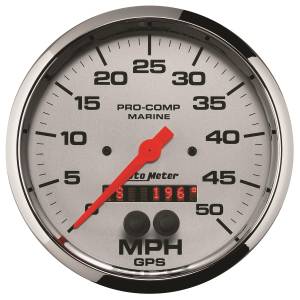 AutoMeter 5in. GPS SPEEDOMETER,  0-50 MPH - 200644-35