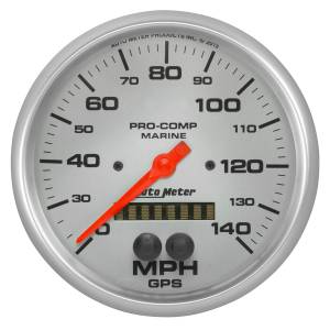 AutoMeter 5in. GPS SPEEDOMETER,  0-140 MPH - 200647-33