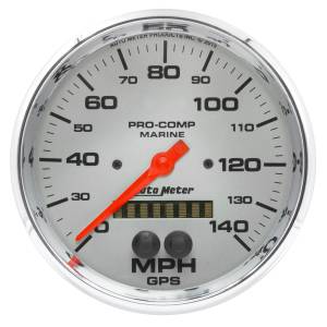 AutoMeter 5in. GPS SPEEDOMETER,  0-140 MPH - 200647-35